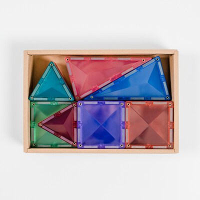 Connetix Magnetic Tiles Pastel Mini Pack, 32 Pieces (CNTP00032MI)