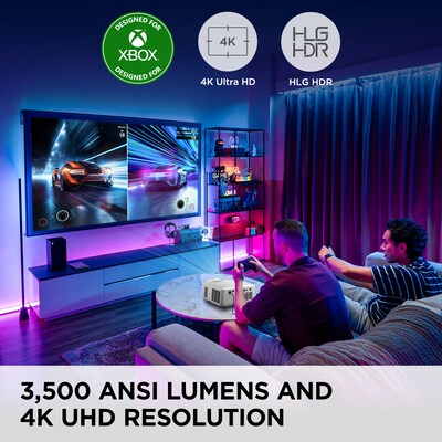 ViewSonic 3500 Lumens UHD 240Hz Laser Gaming Projector (LX700-4K)