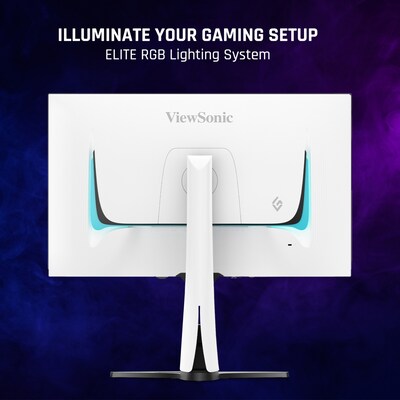 ViewSonic 26.5" 240Hz LED Gaming Monitor, White (XG272-2K-OLED)