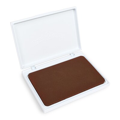 CENTER Washable Foam Stamp Pads, Brown Ink (CE-10032)