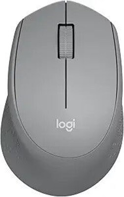 Logitech M330 Silent Plus Wireless Optical USB Mouse, Gray (910-004908), Grey | Quill