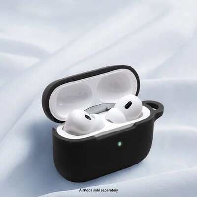 SaharaCase Venture Series Silicone Case Kit for AirPods Pro 3, Anti-Shock Material, Scorpion Black (HP00208)