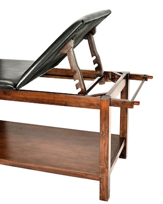 Viva Comfort Adjustable Exam Table, 400 lbs. Capacity, Mahogany (ADI996-03-MA-MK)
