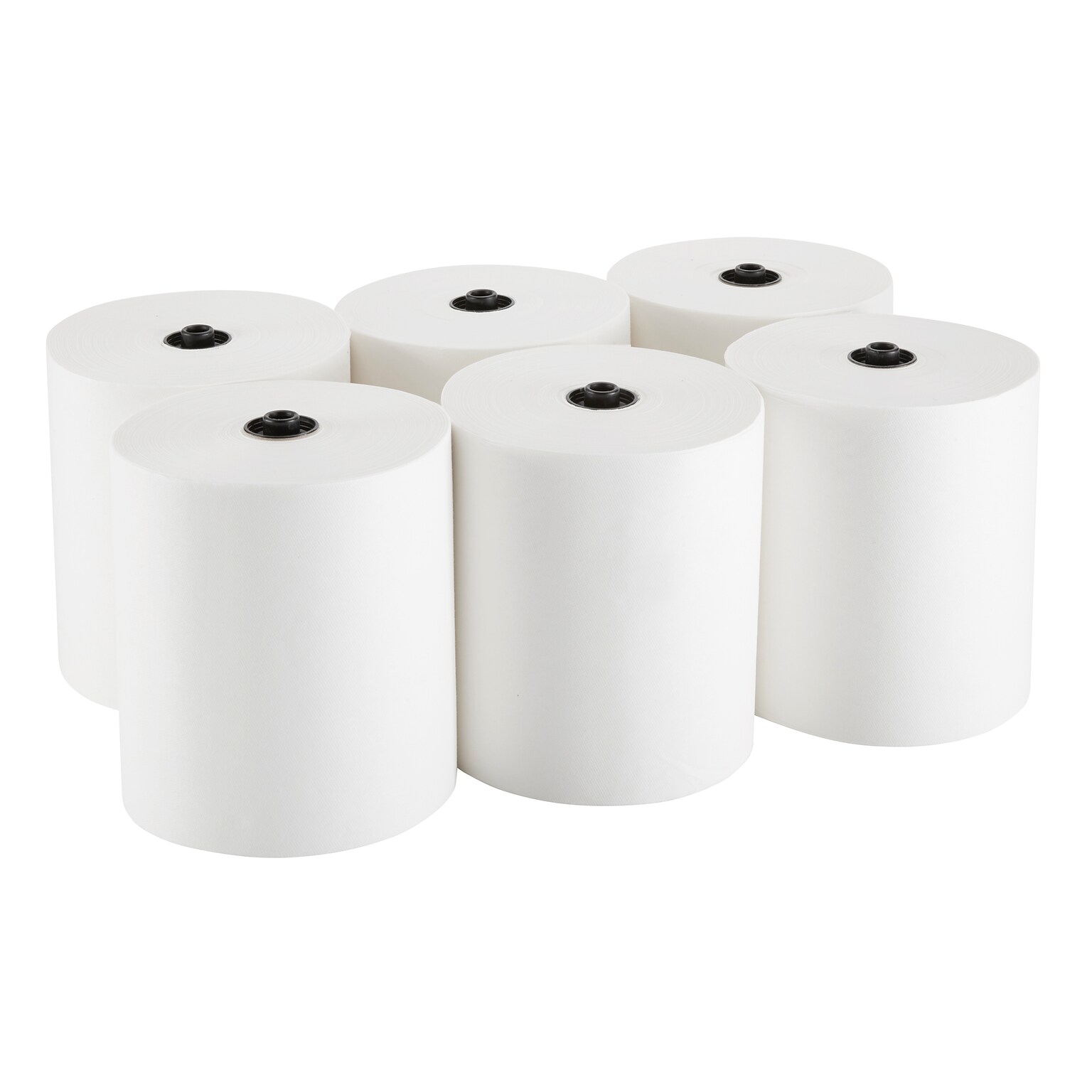 enmotion Recycled Recycled Hardwound Paper Towels, 1-ply, 700 ft./Roll, 6 Rolls/Carton (89430)
