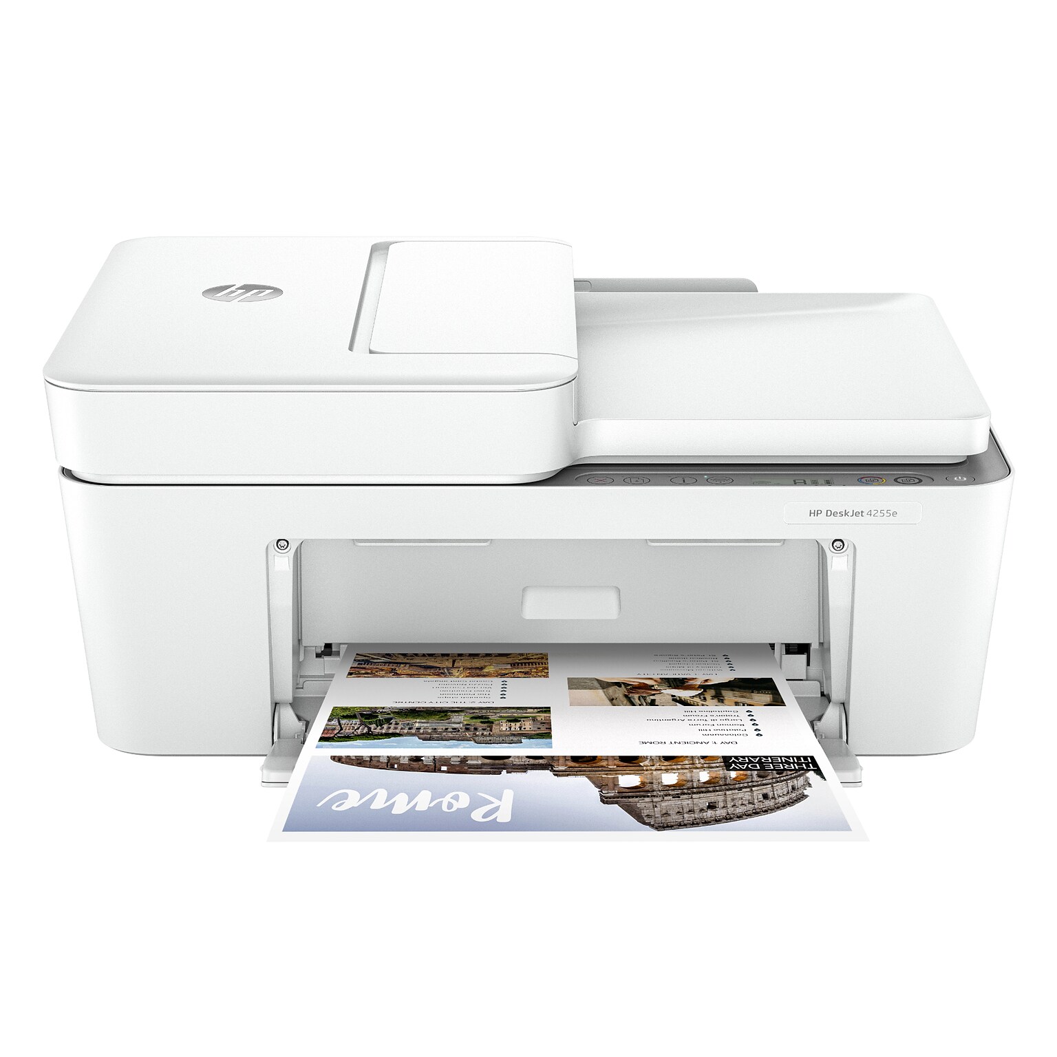 HP DeskJet 4255e Wireless All-in-One Color Inkjet Printer, Scanner, Copier, Best for Home, 3 Months of Ink Included (588S6A)