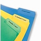 Avery TrueBlock Laser/Inkjet File Folder Labels, 2/3" x 3 7/16" Clear, 450 Labels Per Pack (5029)