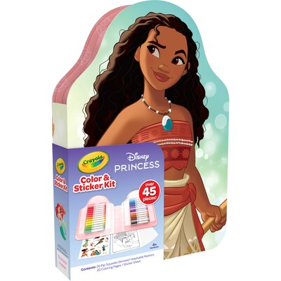 Crayola Disney Princess Color & Activity Set Coloring Book, 20 Pages (BIN040769)