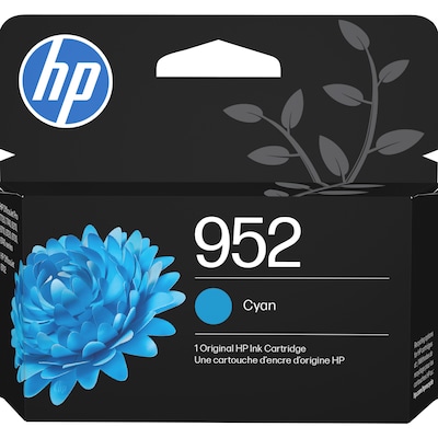 HP 952 Cyan Standard Ink Cartridge, Works with OfficeJet 8702, Pro 7720, 7740, 8210, 8710, 8720, 8730, 8740 Series (L0S49AN)