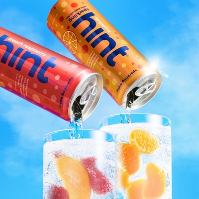 Hint Tangerine Sparkling Water with Electrolytes, 12 fl. oz., 12 Cans/Carton (HINT-TANGCAN-E)