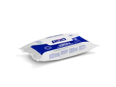 PURELL Healthcare Surface Disinfecting Wipes, 72 Wipes/Pack (9370-12)