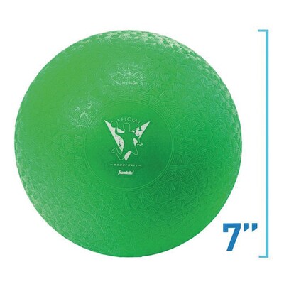 Franklin 7” Inflatable Vinyl Dodgeballs,Assorted Colors, 6/Pack (W14714)