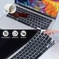 Techprotectus Hard-Shell Case with Keyboard Cover Black , Apple 13" Macbook Air M2(TP-TBK-K-MA13M2)