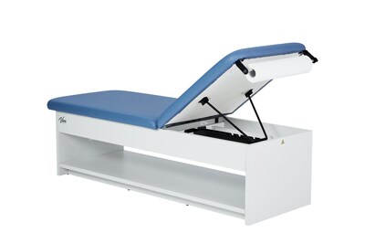 Viva Comfort Lucas Recovery Couch with Storage Shelf & Adjustable Backrest, Blue (ADI996-12-BLU-MK)