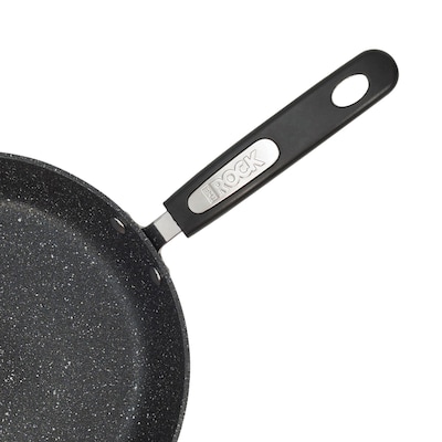 THE ROCK by Starfrit Aluminum 12" Frying Pan, Black (030907-004-0000)