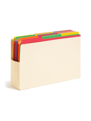 Smead Recycled Reinforced File Pocket, 5 Expansion, Legal Size, Manila, 10/Box (76174)