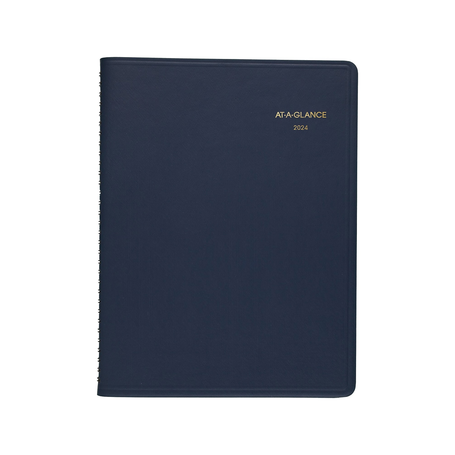 2024-2025 AT-A-GLANCE 8.25 x 11 Weekly Appointment Book, Navy (70-950-20-24)