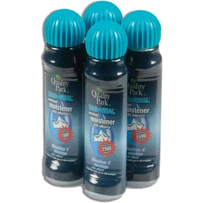 Dab N Seal 1.69 oz. Envelope Moistener, Blue, 4/Pack (56766)