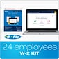 Adams 2023 W2 2 Tax Forms Kit with Adams Tax Forms Helper and 5 Free eFiles, 24/Pack (STAX6241-23)
