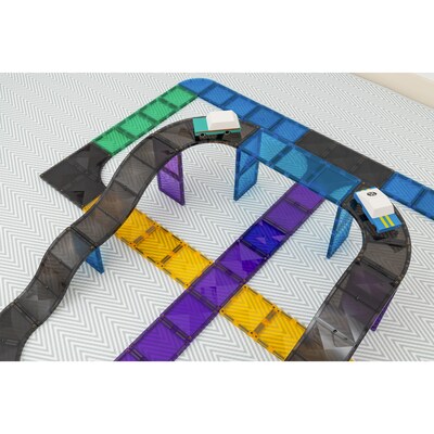 Connetix Magnetic Tiles Ramps & Intersections Pack, 16 Pieces (CNTO00016RI)