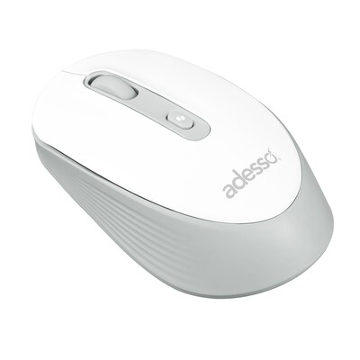 Adesso iMouse A30 Wireless Ambidextrous Optical Mouse, White (iMouse A30W)