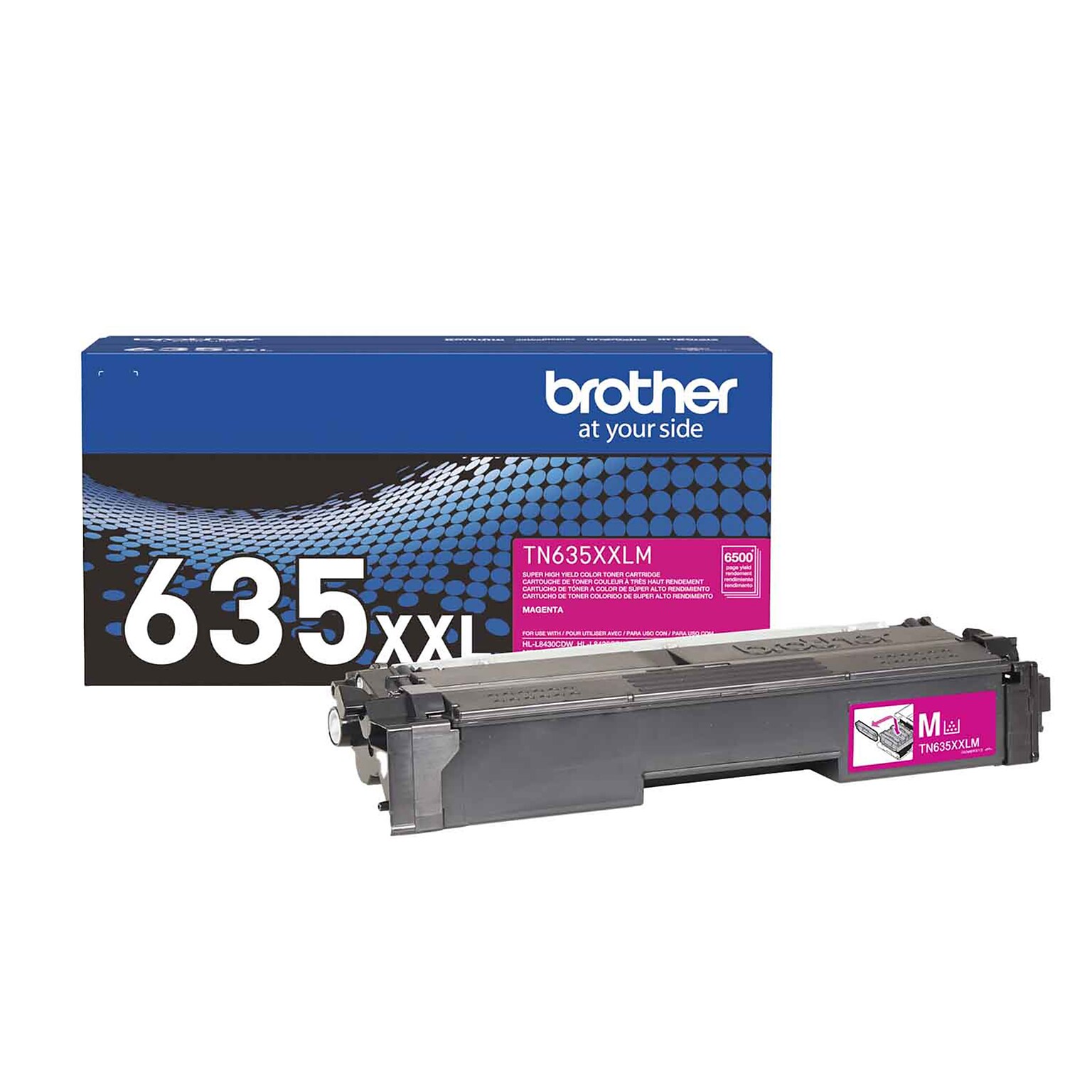 Brother TN635XXL Super High Yield Magenta Toner Cartridge (TN635XXLM)