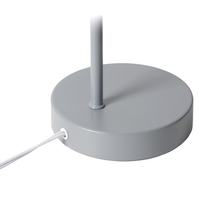 Simple Designs Sleek Essentials LED Desk Lamp, 16", Gray (LD1079-GRY)