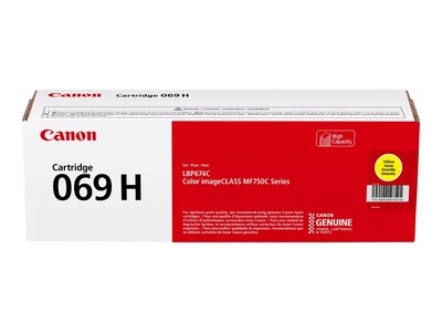 Canon 069 H Yellow High Yield Toner Cartridge (5095C001)