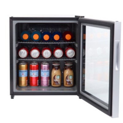 Avanti See-Through Door Refrigerator, 1.6 Cu. Ft., Black (ARBC17T2PG)