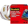 Scotch Book Transparent Tape, 2 x 15 yds. (845-200)