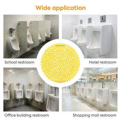 Coastwide Professional Urinal Screen, Citrus Scent, 10/Box
