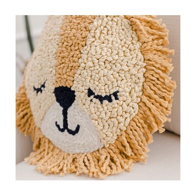 Crane Baby Kendi Lion Pillow (BC-120PC-3)