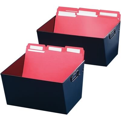 Eldon® Steelmaster Lit-ning™ Posting Tubs, Letter