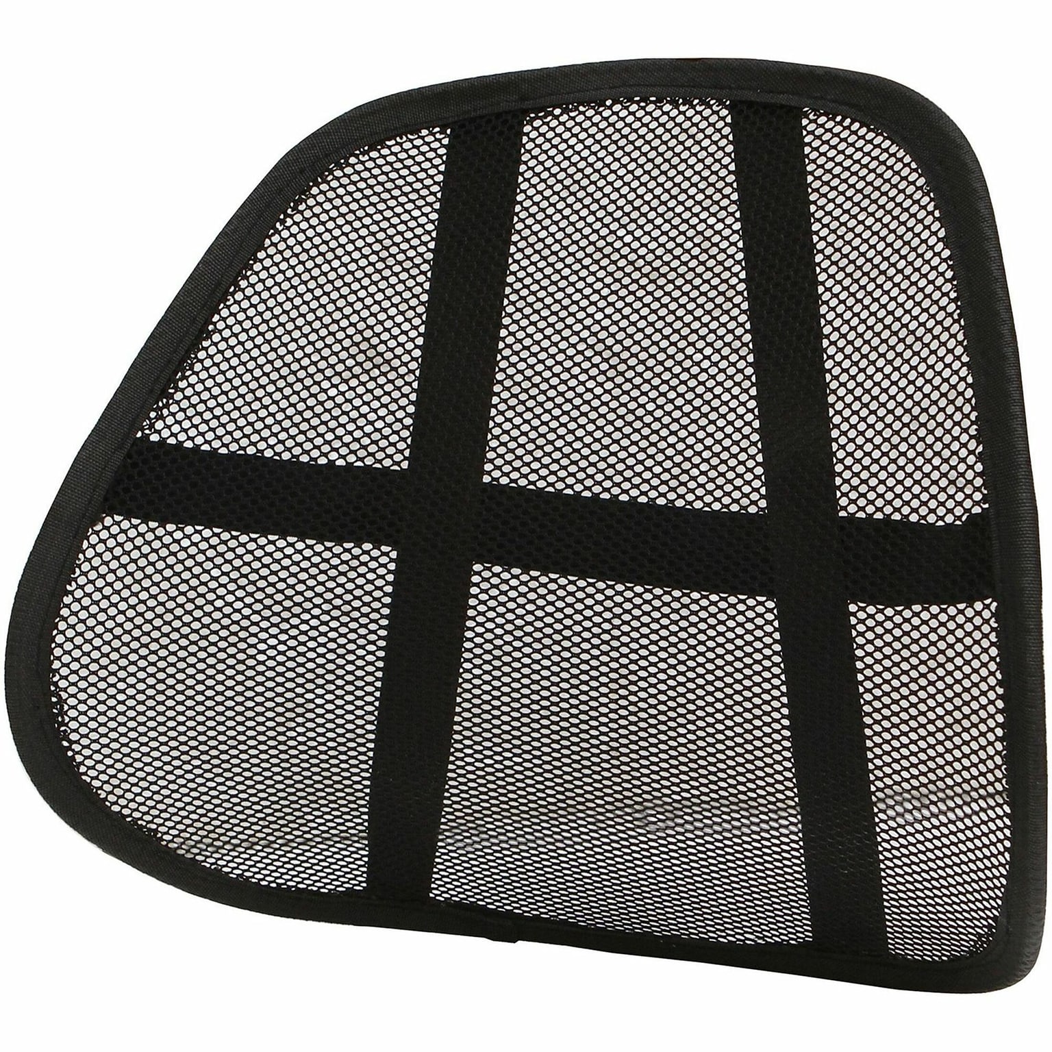 Lorell Ergo Mesh Lumbar Back Support, Black (LLR42171)