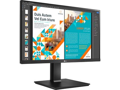 LG 23.8" LCD Monitor, Black (24BP55Q-B)