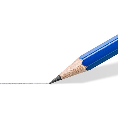 Staedtler Norica Pre-Sharpened Wooden Pencil w/ Block Erasers, #2 Medium Lead, 500/Pack (13246C500)