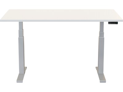 Fellowes Cambio 24.75-50.25H Adjustable Standing Desk, White (9788001)