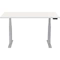 Fellowes Cambio 48W Electric Adjustable Standing Desk, White (9788001)