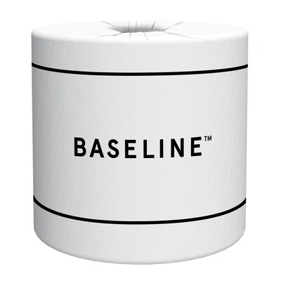 Baseline™ Recycled Toilet Paper, 2-ply, White, 500 Sheets/Roll, 96 Rolls/Case (BL55236)