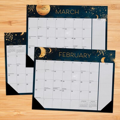 2026 Willow Creek Moon Magic 22 x 17 Monthly Desk Pad Calendar (57254)