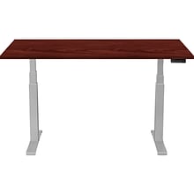 Fellowes Cambio 24.75-50.25H Adjustable Standing Desk, Mahogany (9788901)