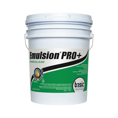 Betco Emulsion PRO+ Commercial Gloss Wood Floor Finish and Sealer, Light Amber, 5 Gal Pail (BETB0675