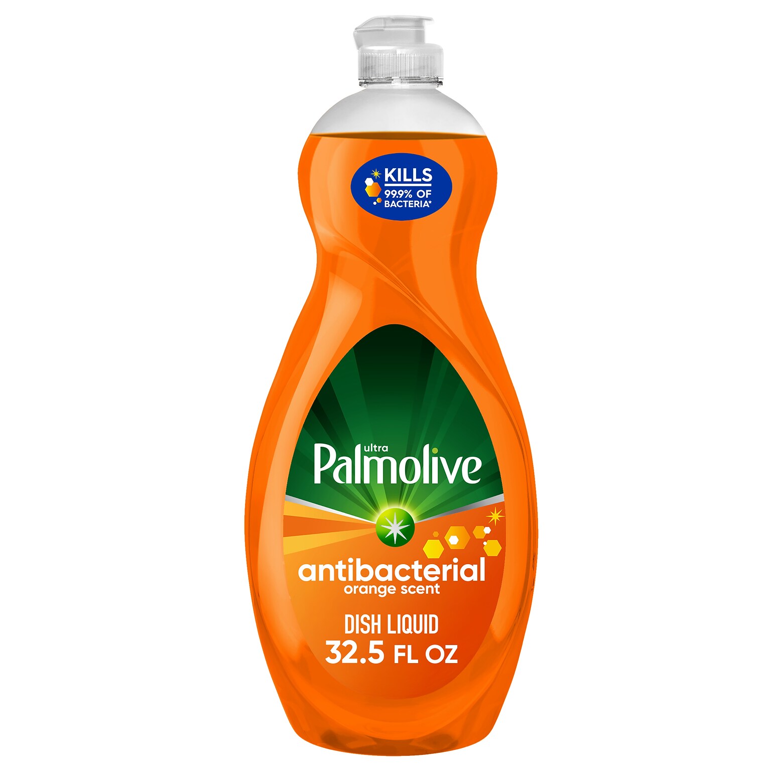 Palmolive Ultra Concentrated Antibacterial Liquid Dish Soap, Orange Scent, 32.5 oz. (US04274A)