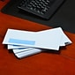 Quality Park Flap-Stik Security Tinted #10 Window Envelope, 4 1/2" x 9 1/2", White, 500/Box (90130)