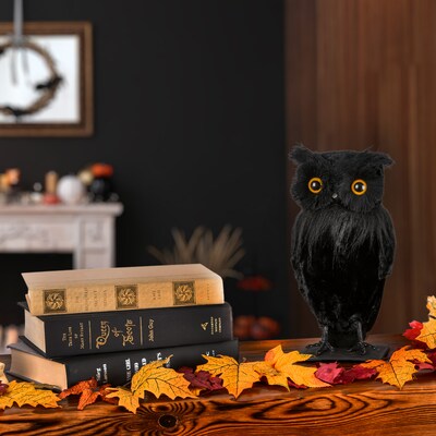 National Tree Company 11 Eerie Eyes Owl (OP77-XY014937-1)