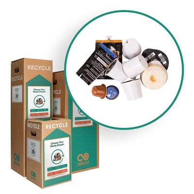 Quill Brand® Coffee Capsules Zero Waste Recycling Box, Large