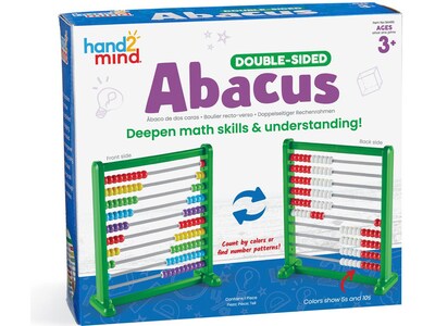 hand2mind Double-Sided Abacus (94465)