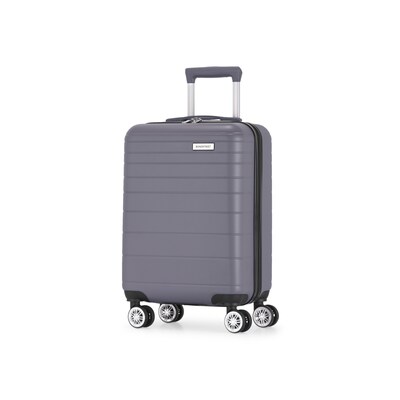 Bond Street Panoramic Hardside Spinner Luggage Set (HLG7503BS-DGREY)