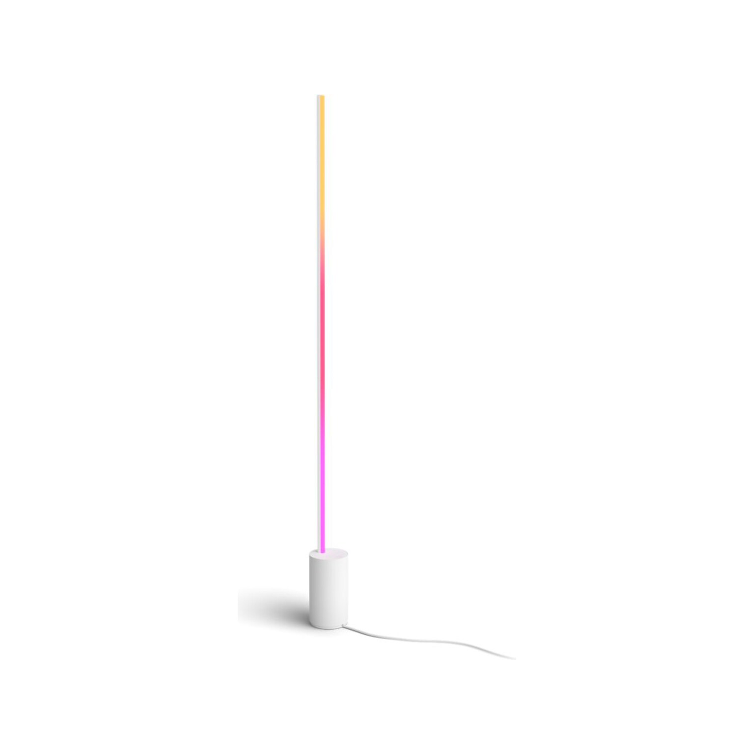 Philips Gradient Signe 57.4 LED White Floor Lamp with Stick Shade (573709)