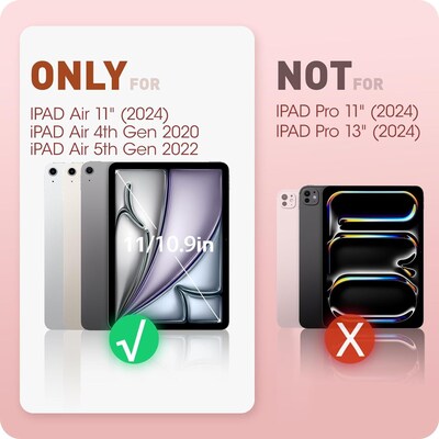 i-Blason Cosmo Plastic 11" Fashion Case for iPad Air 11" 6th Generation, Marble