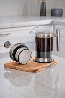 Simpli Press 34-Ounce Coffee Press, Black (SIM34OBLA)
